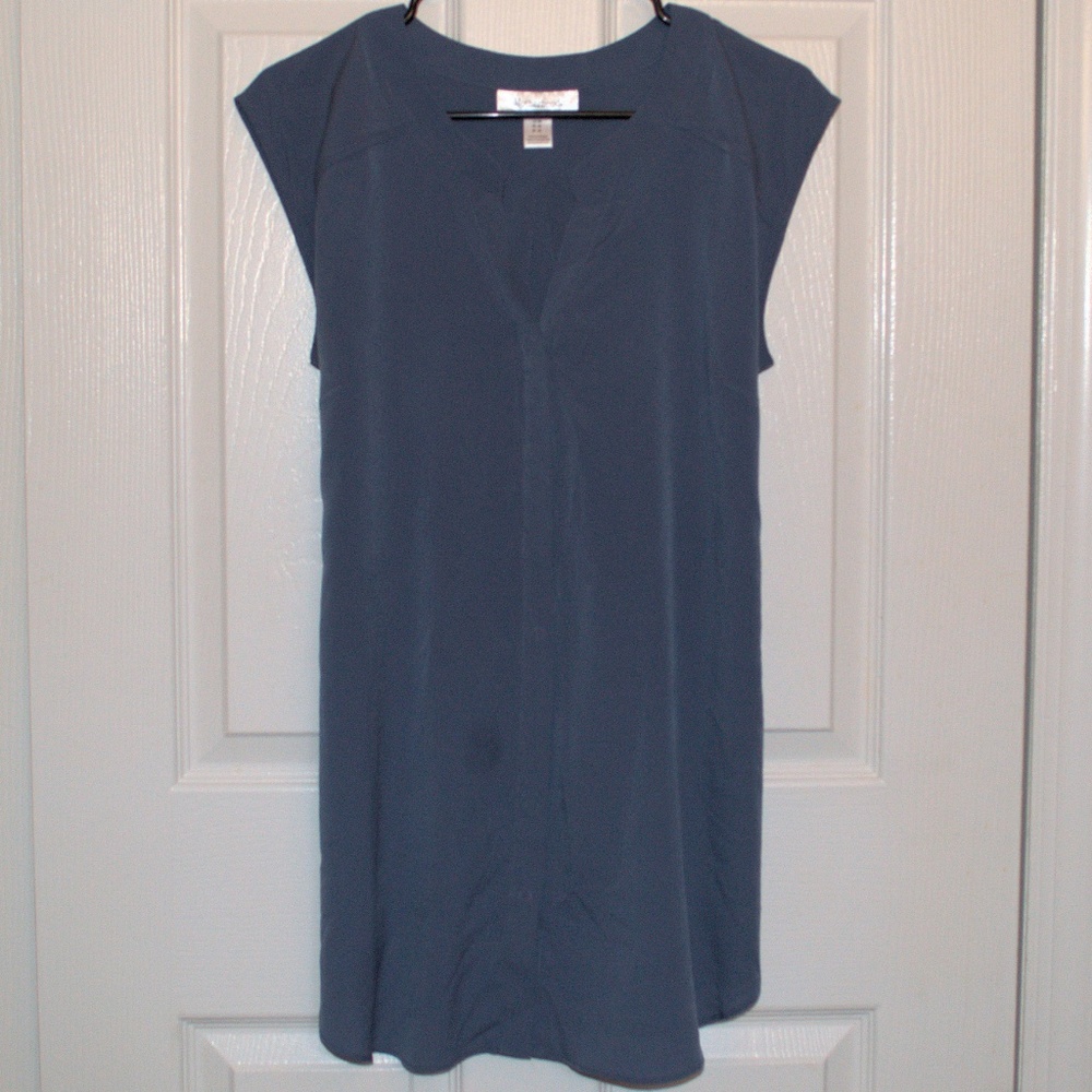 Maternity Cap Sleeve Blouse